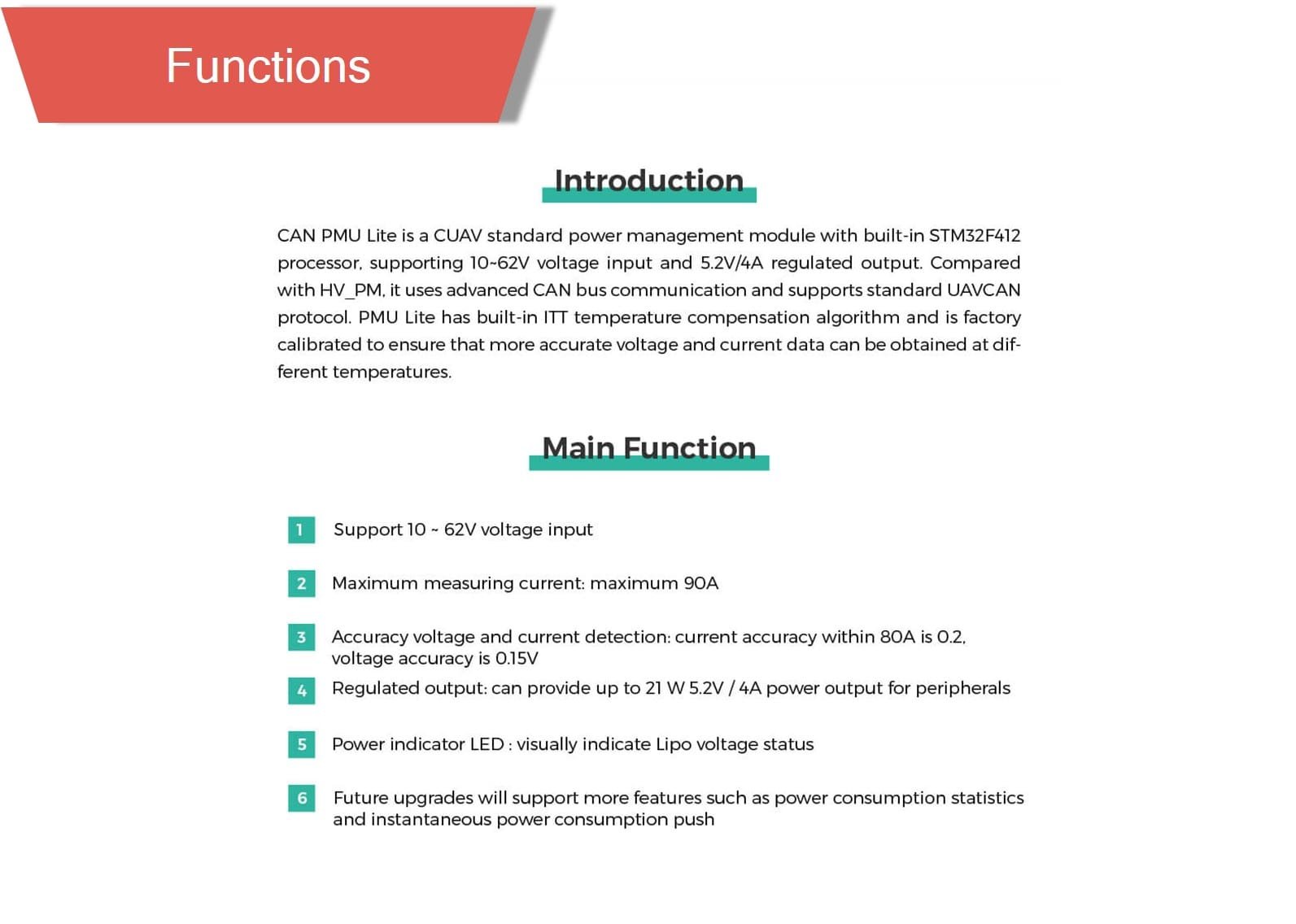 Pmu lite 2 - cuav can pmu lite - motionew - 1