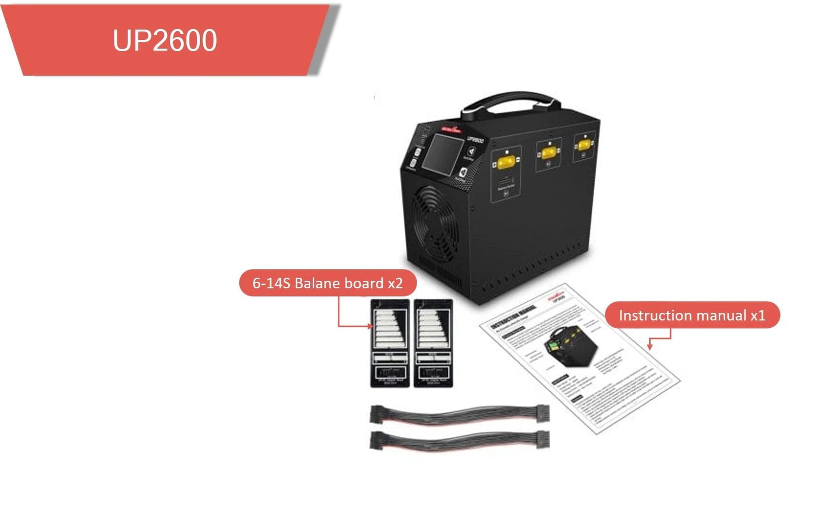 Up2600 1 1 - up2600,ultra power charger,lipo charger,battery uav charger - motionew - 2