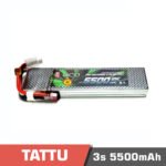 Battery Lipo 3S 5500mAh 25C Tattu