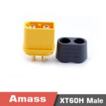 Amass XT60H plug with sheath version aircraft model 3.5mm gold-plated plug T plug connector - Image 2