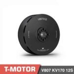 T-MOTOR V807 KV170 12S Vtol Brushless Drone Motor