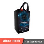 Semi Solid-State Battery | Model Ultra Rock Ultra HV battery 12s 22500mAh 330Wh/kg Energy Density 25C discharge Rate