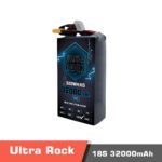 Semi Solid-State Battery | Model Ultra Rock Ultra HV battery 18s 32000mAh 320Wh/kg Energy Density 15C discharge Rate