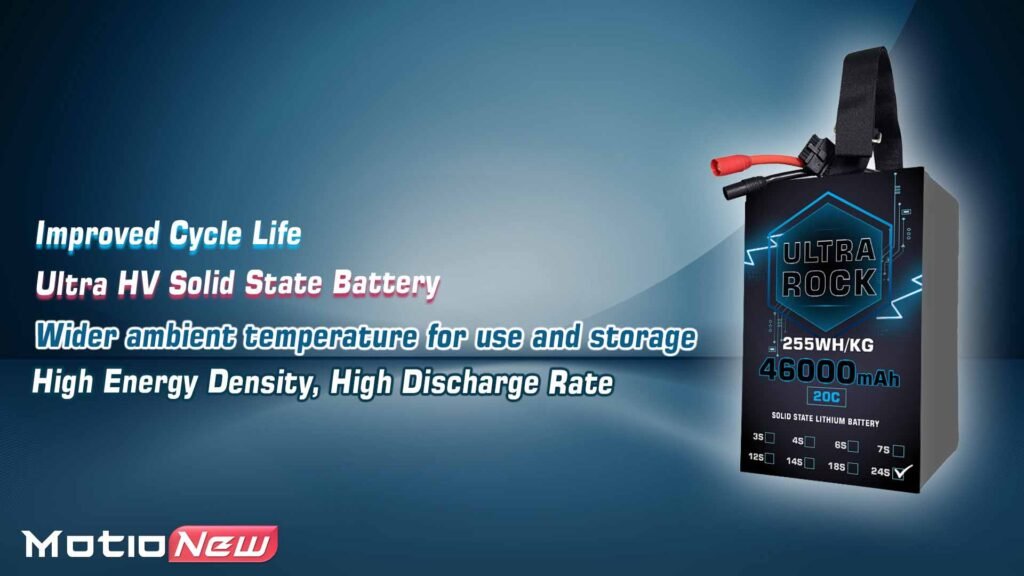 46000 24s. 3 - ultra hv battery 24s 46000mah 255wh/kg energy density 20c discharge rate - motionew - 3