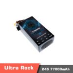 Semi Solid-State Battery | Model Ultra Rock Ultra HV battery 24s 77000mAh 370Wh/kg Energy Density 5C discharge Rate