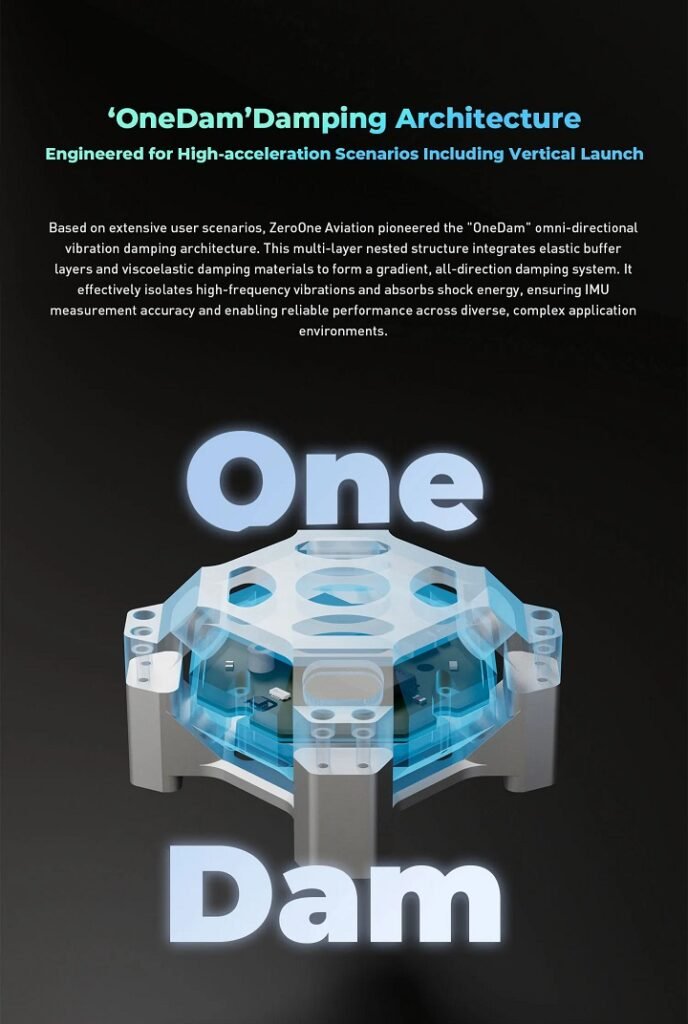Onedam vibration damping architecture system