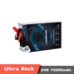 Semi Solid-State Battery | Model Ultra Rock Ultra HV battery 24S 75000mAh 320Wh/kg Energy Density 10C discharge Rate